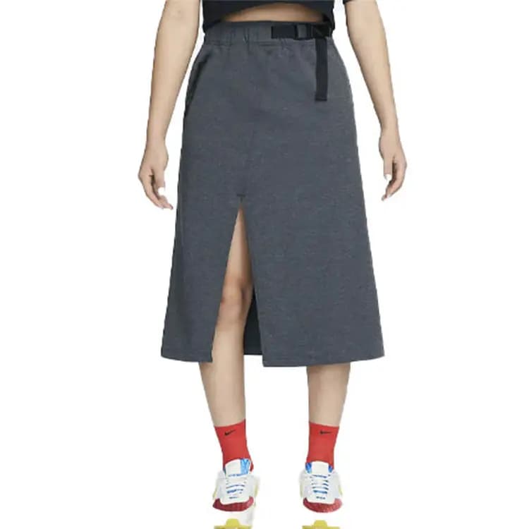 Nike Sportswear Tech Pack Midi Ətək Qadın Qara 4
