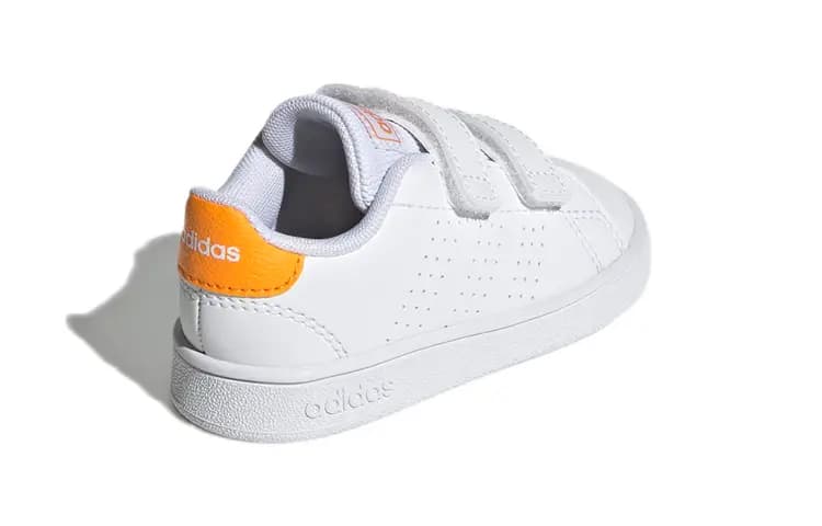 TD Kids adidas neo Advantage Low-Top Casual Board Shoes White 4