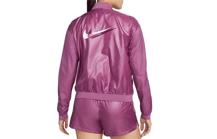 Nike Cropped Coats Women's Purple 2