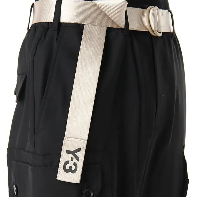Y-3 Sports Belts Unisex Khaki 4cm 2