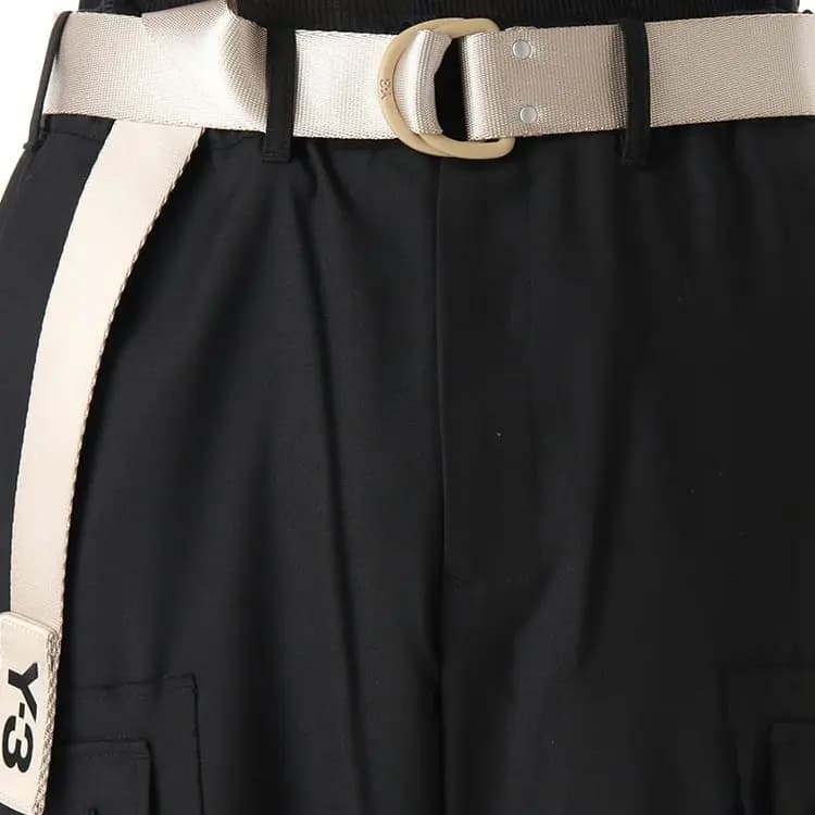 Y-3 Sports Belts Unisex Khaki 4cm 3