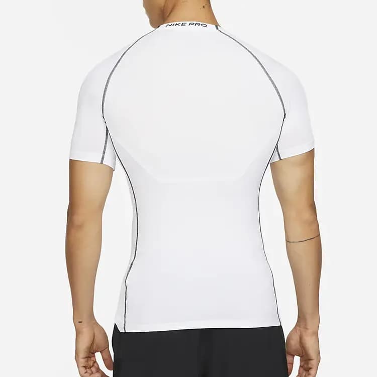 Nike Dri-FIT Pro Kişi İdman Köynəyi Ağ 5