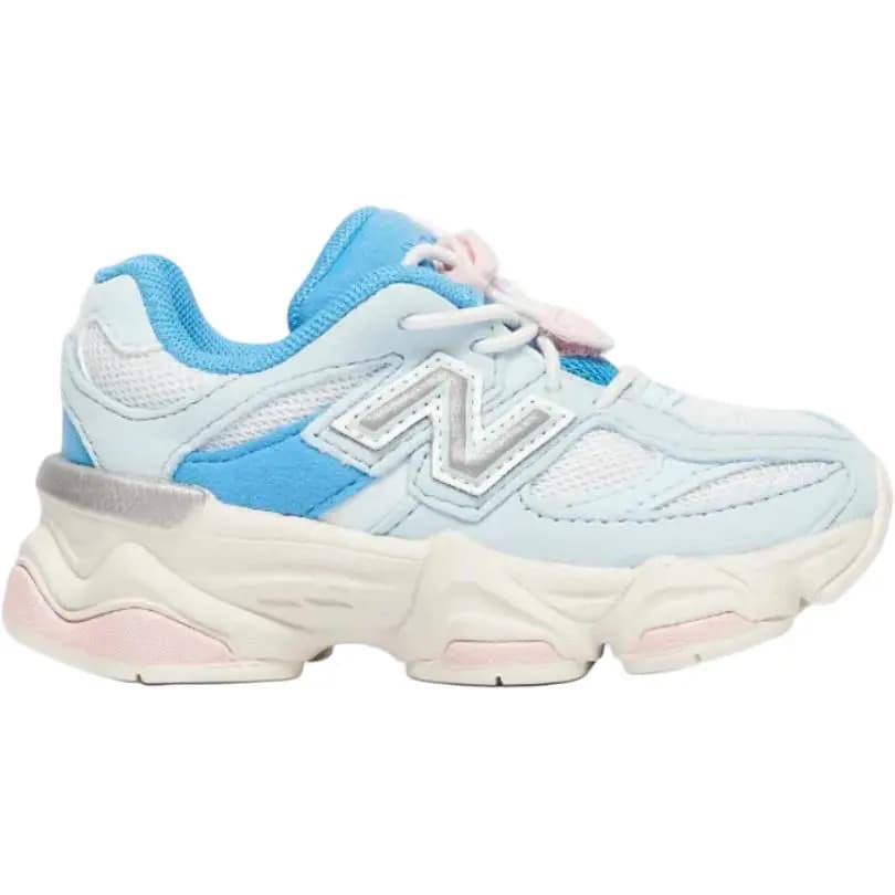 New Balance NB 9060 Uşaq İdman Ayaqqabısı Mavi/Ağ/Çəhrayı 2