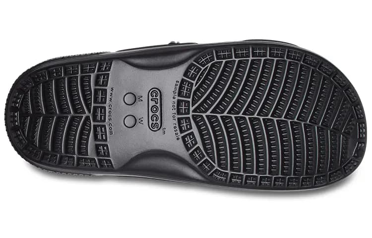 Crocs Classic Glitter Ii Sandal 'Black' 7