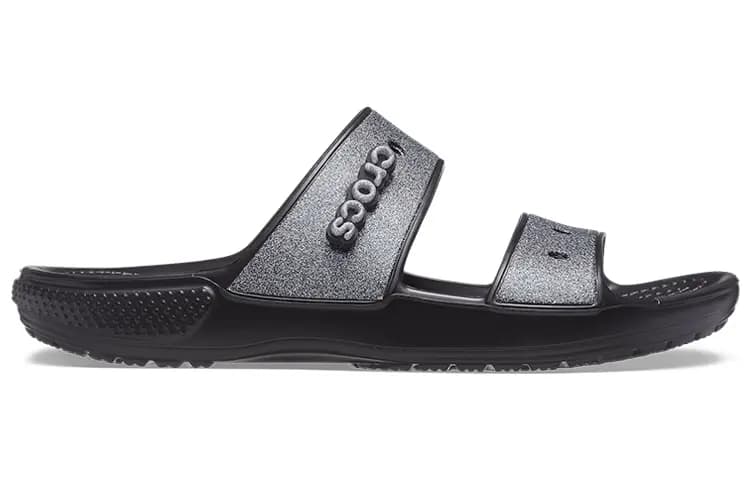 Crocs Classic Glitter Ii Sandal 'Black' 2