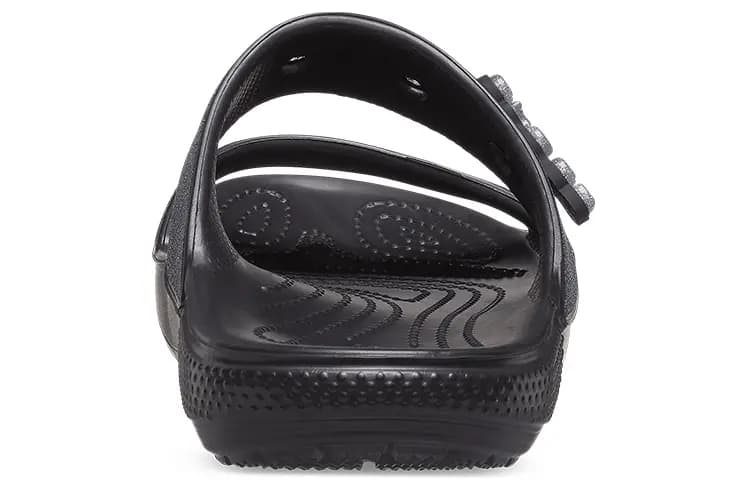 Crocs Classic Glitter Ii Sandal 'Black' 6