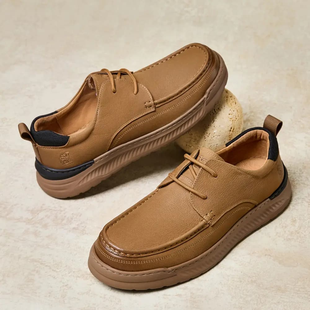 CAMEL Retro Casual Comfortable Work Shoes Men's 4