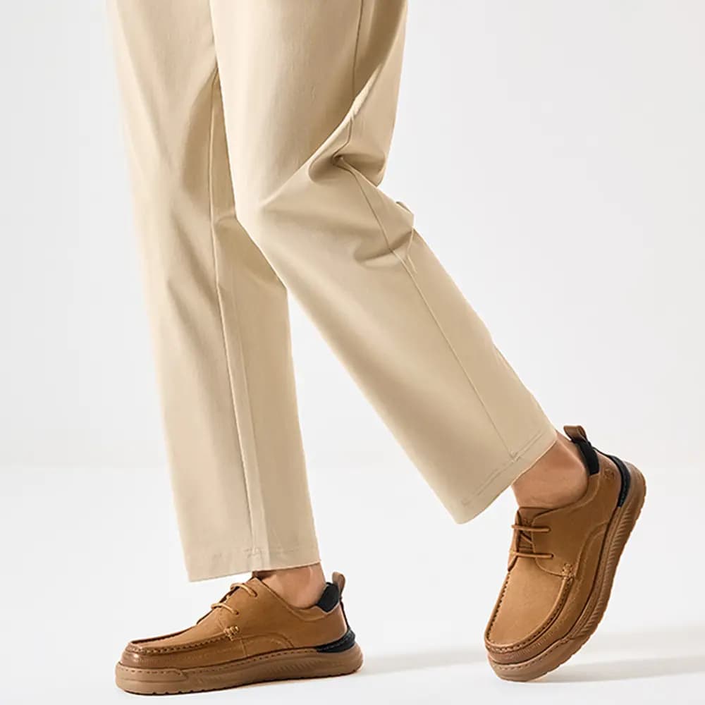 CAMEL Retro Casual Comfortable Work Shoes Men's 6