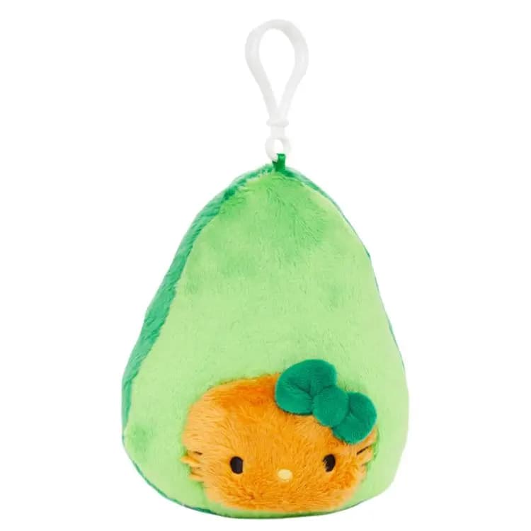 Sanrio Fruit Vegetable Hello Kitty Çanta Aksessuarı Qadın Yaşıl