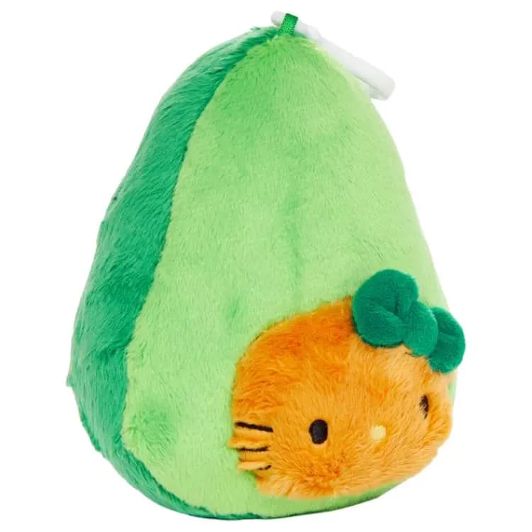 Sanrio Fruit Vegetable Hello Kitty Çanta Aksessuarı Qadın Yaşıl 2