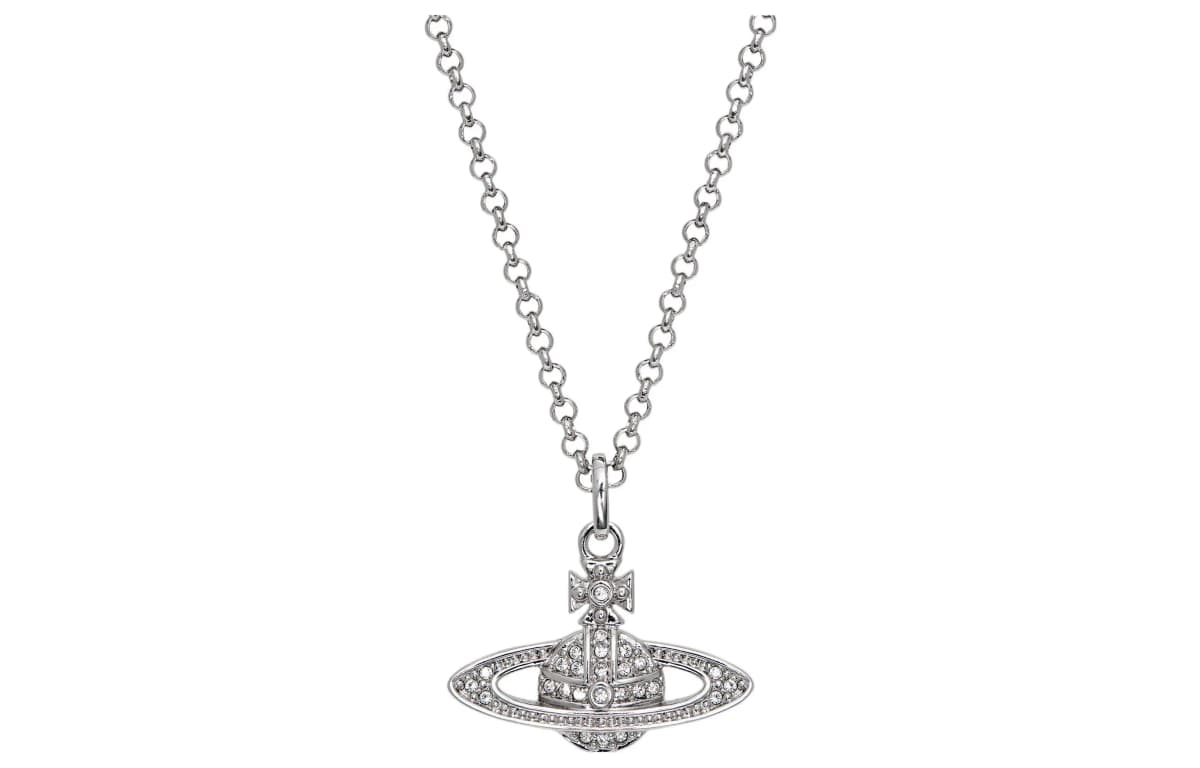 Vivienne Westwood Mini Bas Relief Pendant Boyunbağı