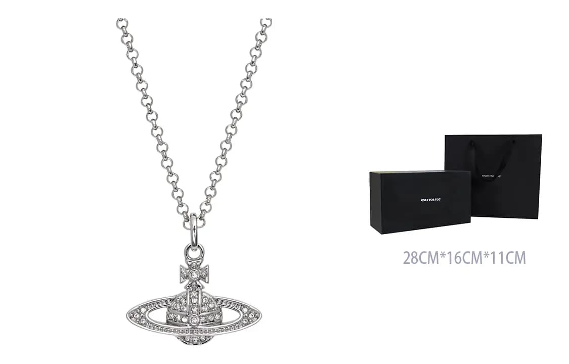 Vivienne Westwood Mini Bas Relief Pendant Boyunbağı 4