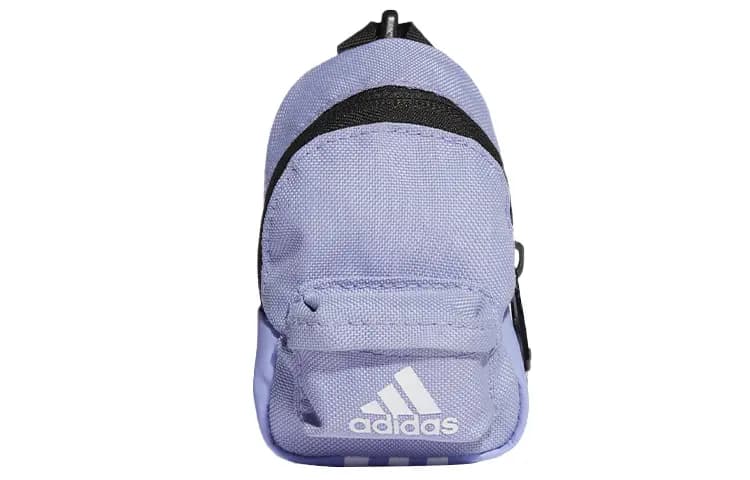 Adidas Polyester Storage Bag Coin Purse Mini Unisex Light Purple