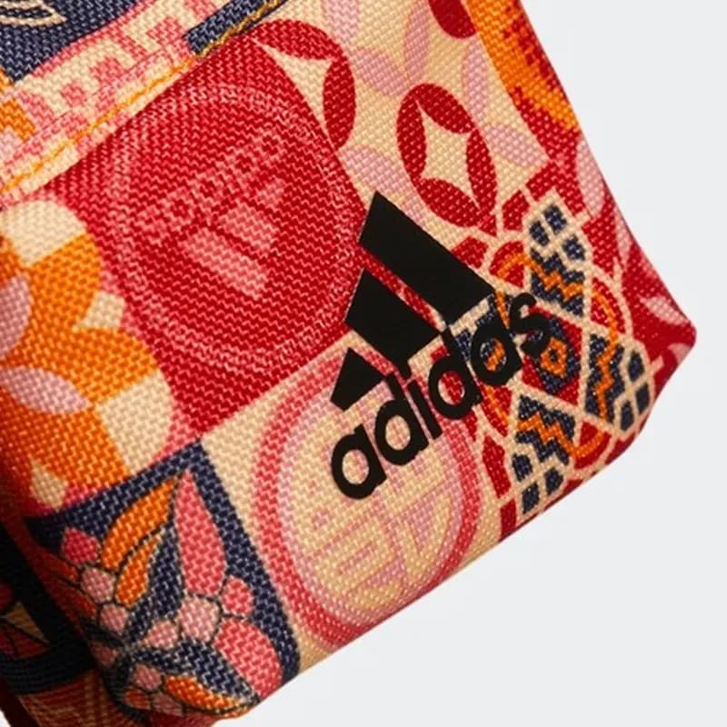 Adidas Polyester Key Pouch Storage Bag Coin Purse Mini Unisex Red 5