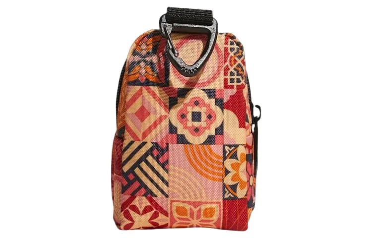 Adidas Polyester Key Pouch Storage Bag Coin Purse Mini Unisex Red 2