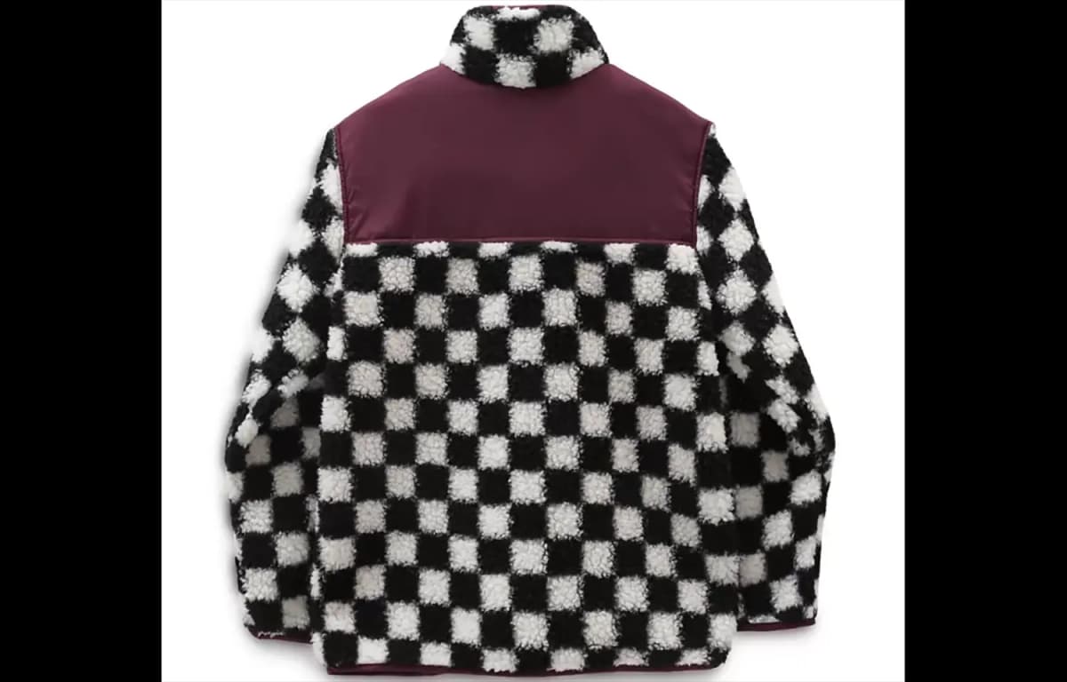 Vans Velvet Jackets Women's Black/White 2