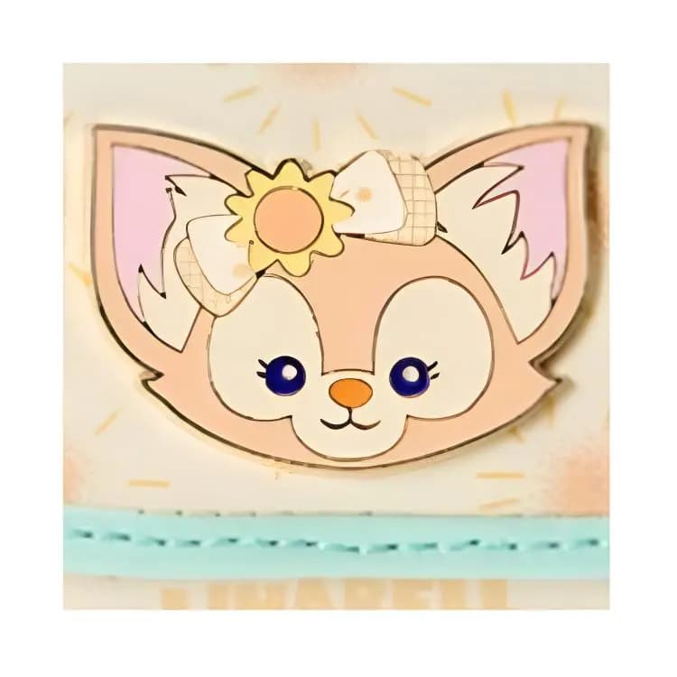Disney Shanghai Disney Duffy and Friends Natural Color Series Linabell PU Headphone Case Women's Cream White 5
