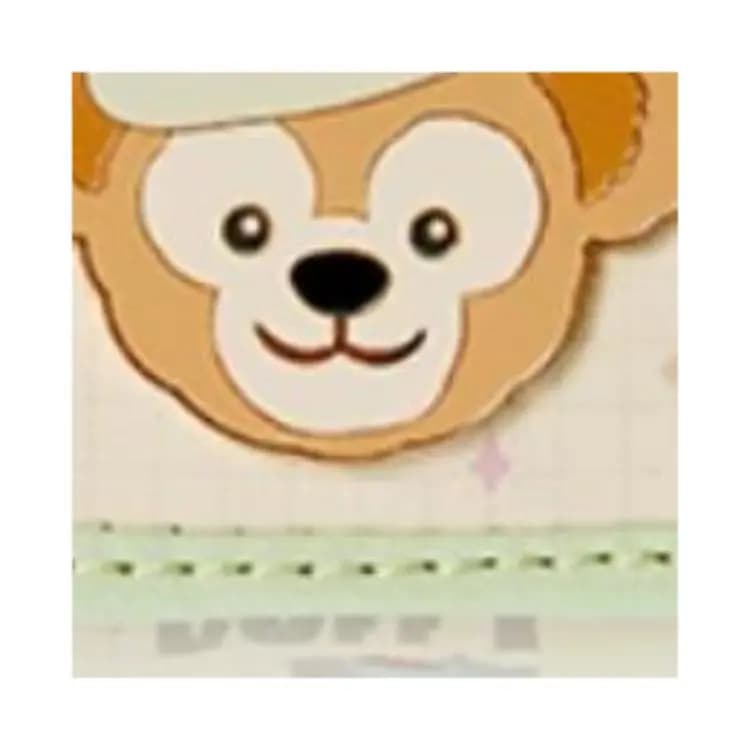 Disney Shanghai Disney Duffy and Friends Natural Colors Series Duffy Portable PU Headphone Case Women's Beige & Green 5