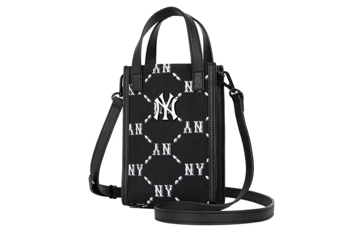 MLB Monogram Qadın Çiyin çantası Qara 2