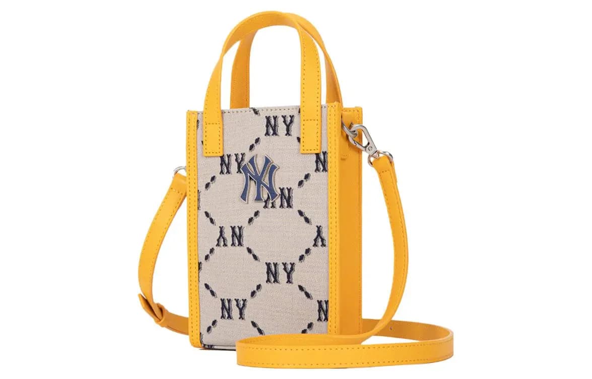 MLB Monogram Çanta Sarı/Qəhvəyi