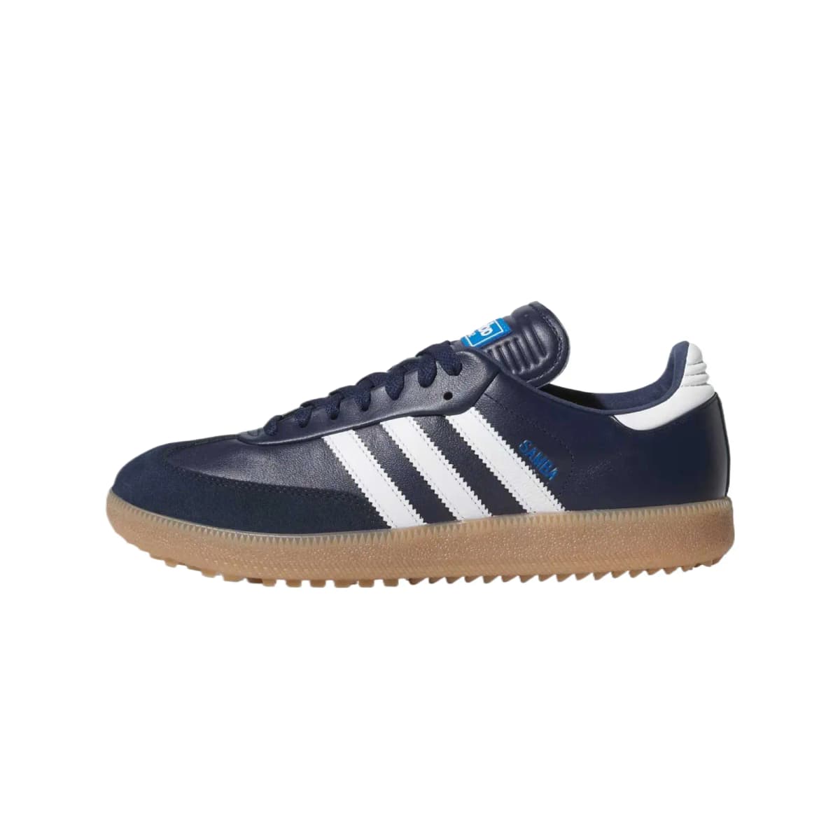 adidas Samba Spikeless Versatile Fashion Comfortable Low-Top Golf Shoes Unisex Blue