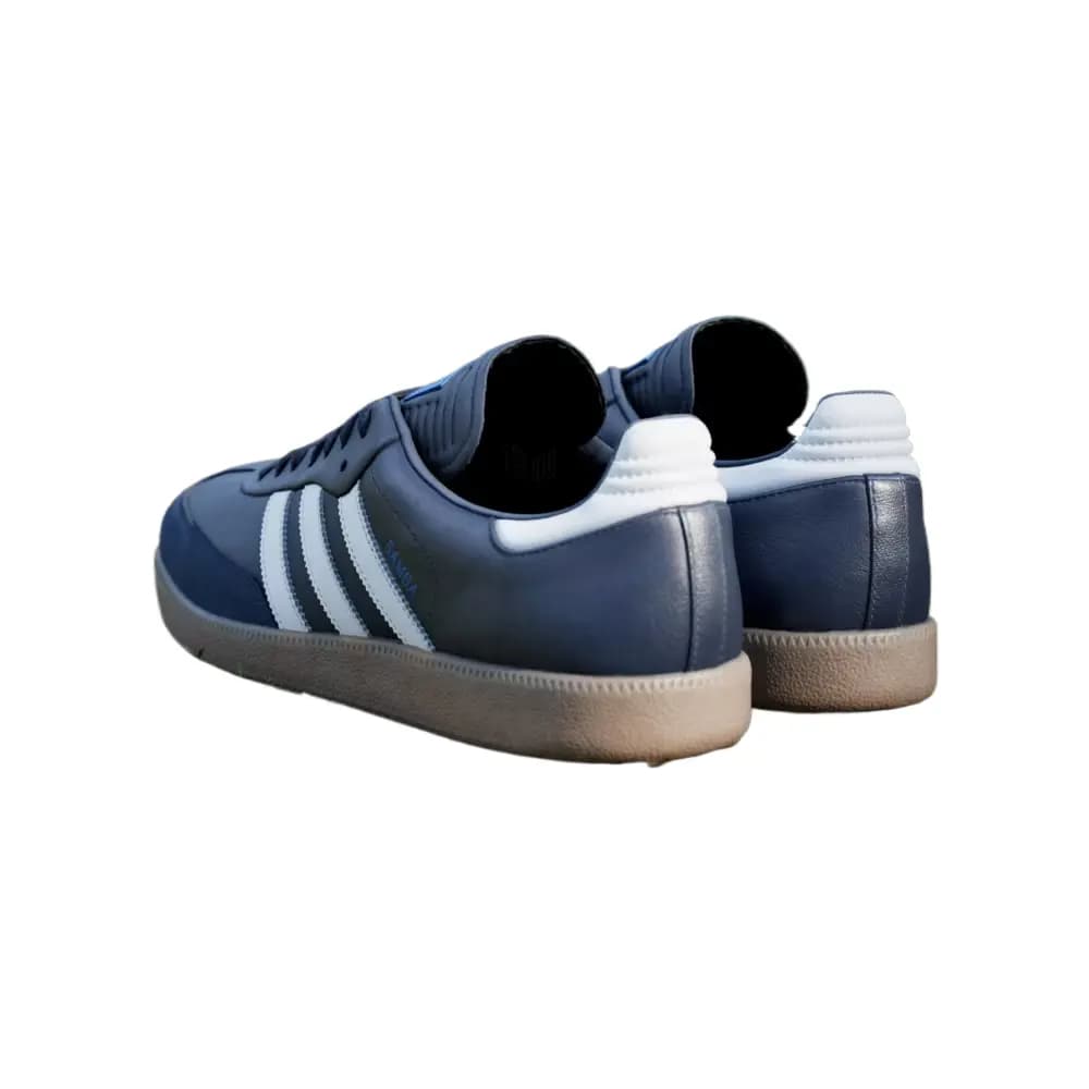adidas Samba Spikeless Versatile Fashion Comfortable Low-Top Golf Shoes Unisex Blue 3