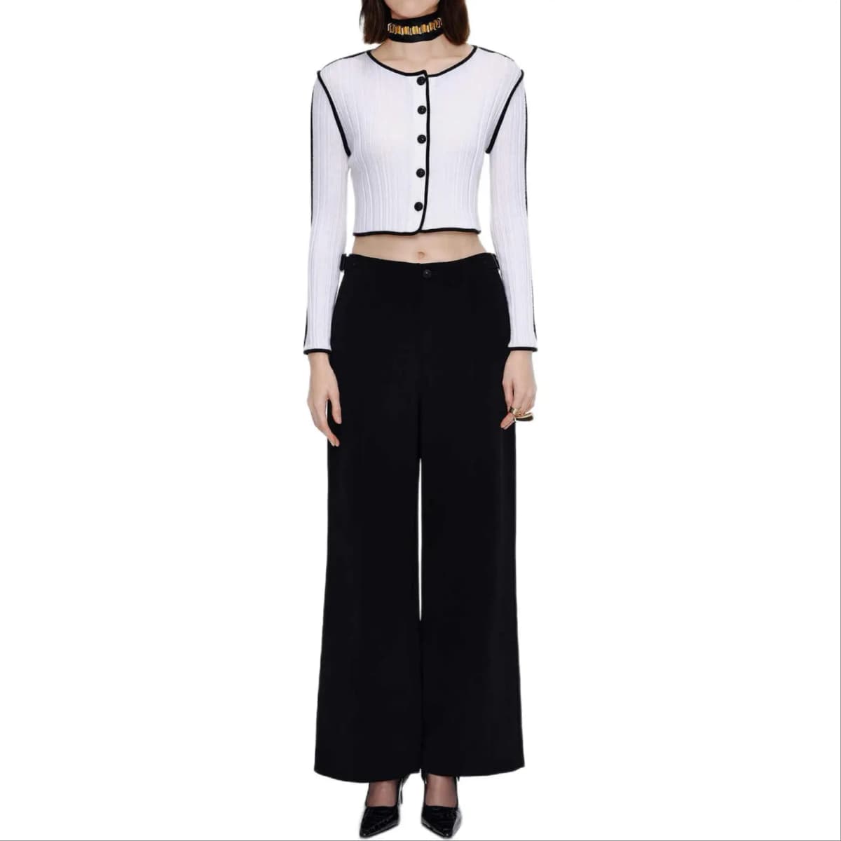KARL LAGERFELD SS25 Şalvar Qadın 4