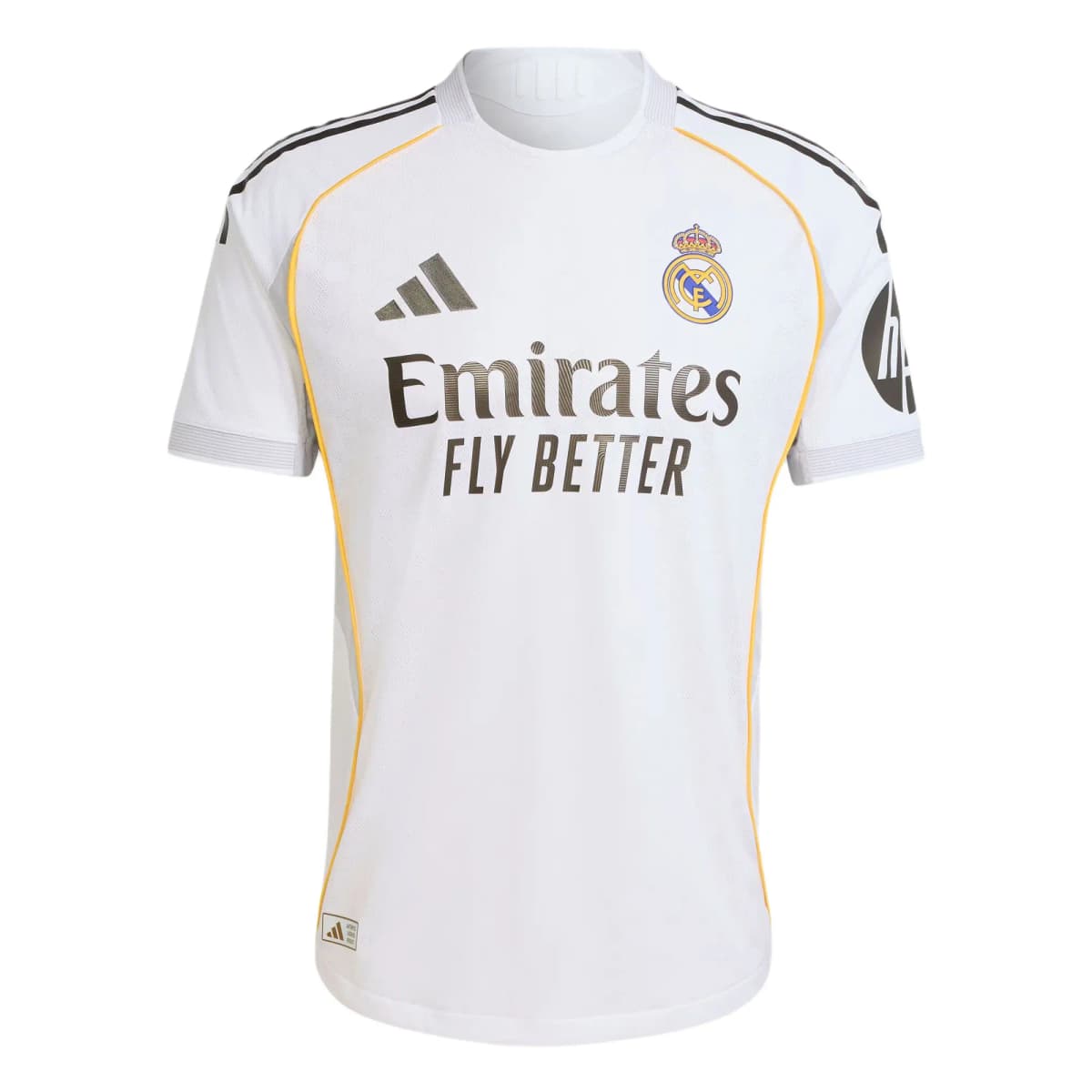 Adidas Free Shipping With AdiClub Real Madrid 25/26 Home Authentic Jersey