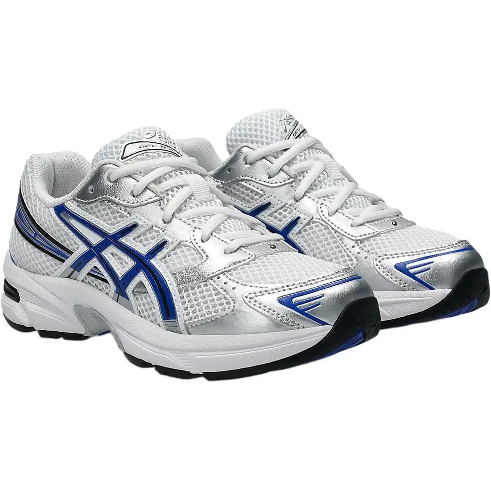 ASICS Gel 1130 Low-Top Uşaq Qaçış Ayaqqabısı Ağ/Mavi 7