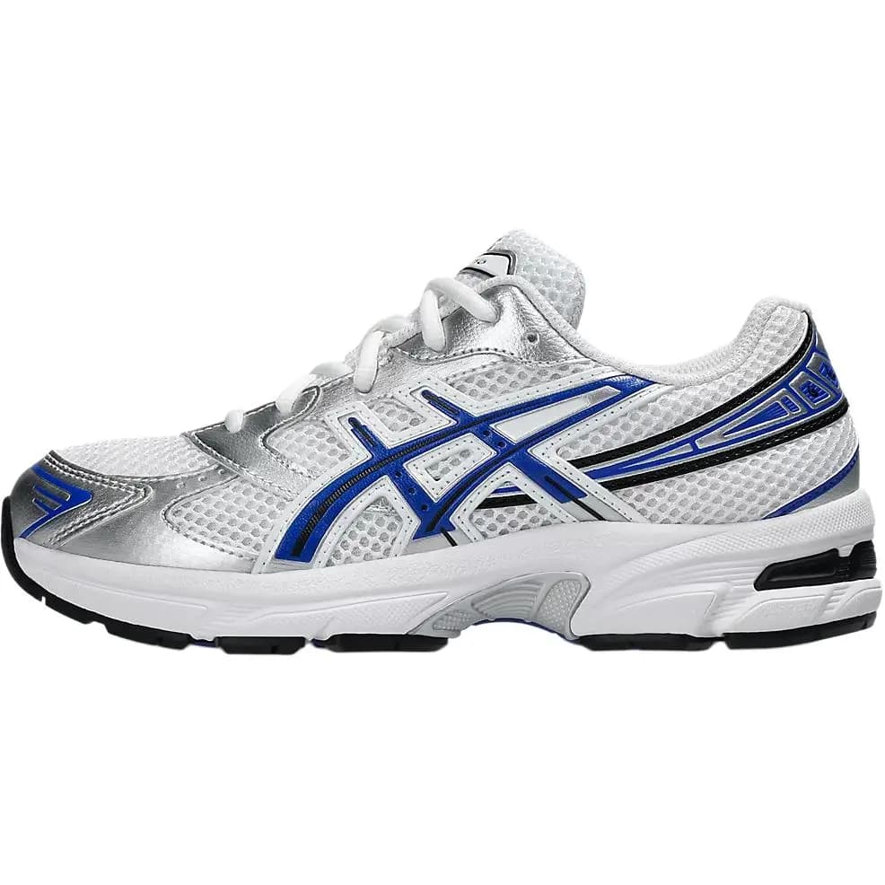 ASICS Gel 1130 Low-Top Uşaq Qaçış Ayaqqabısı Ağ/Mavi 4