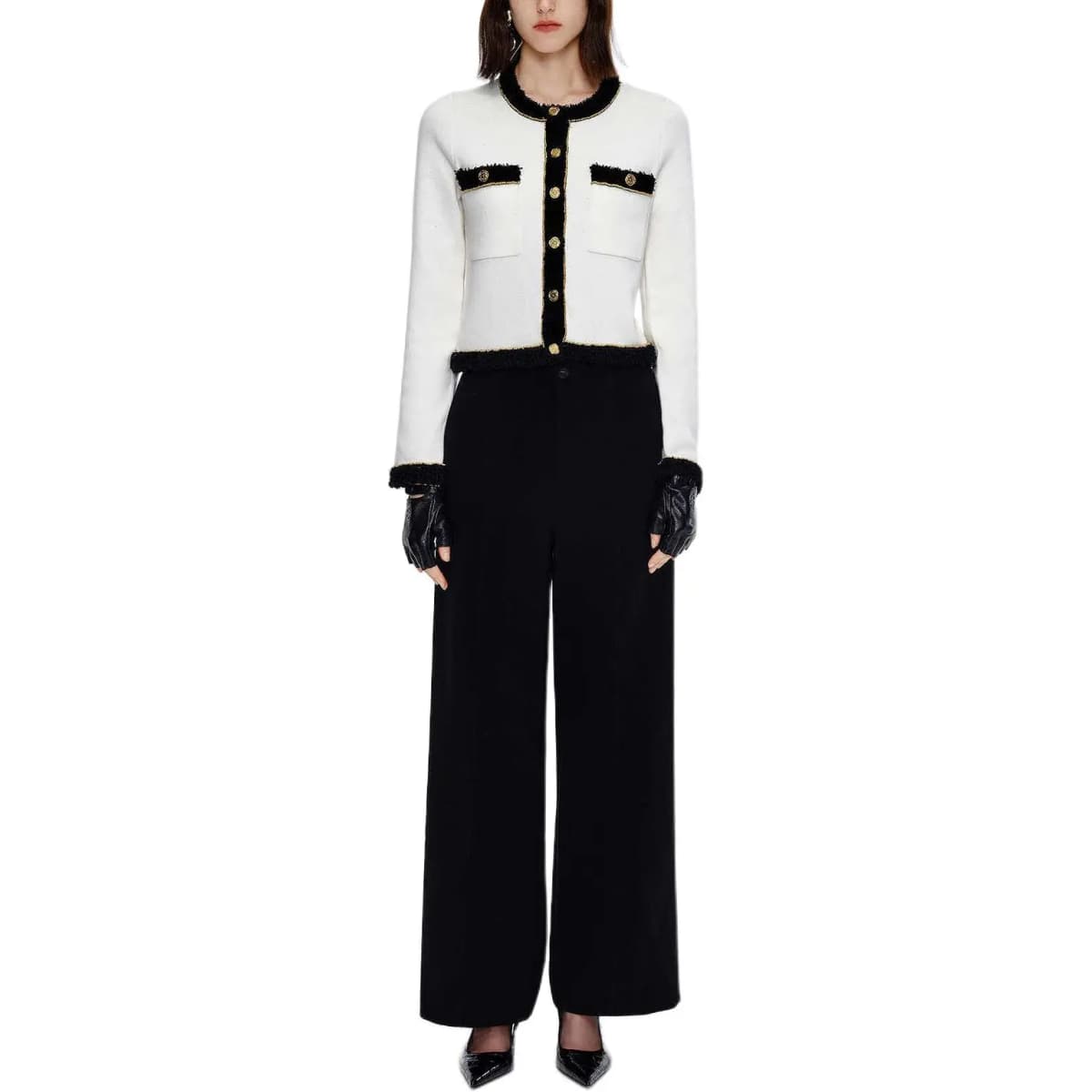 KARL LAGERFELD SS25 Yun Şalvar Qadın 3