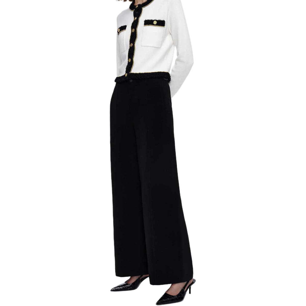 KARL LAGERFELD SS25 Yun Şalvar Qadın 5