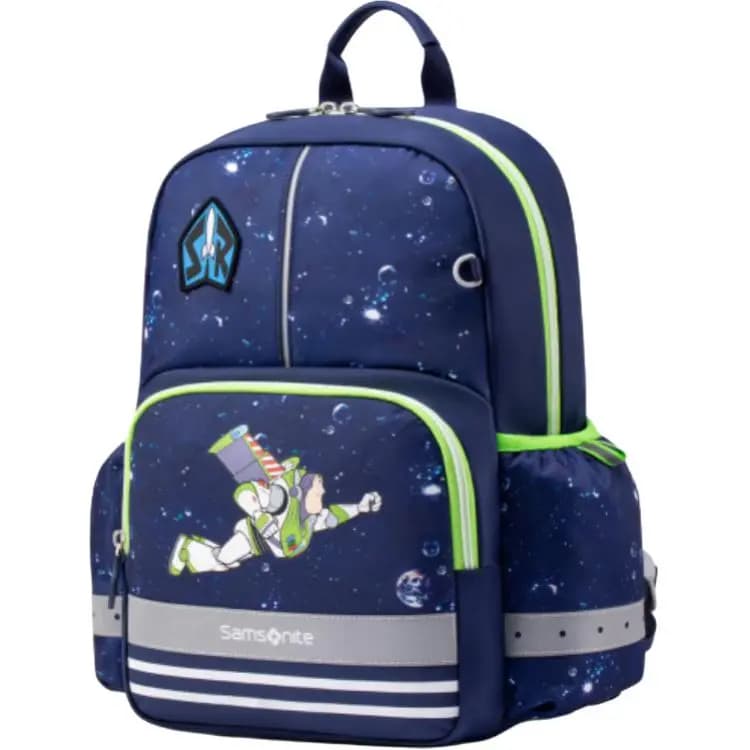 SAMSONITE Load-Reducing Spine-Protecting Large Capacity Fabric Student Backpack Medium Kids' Navy Blue 2