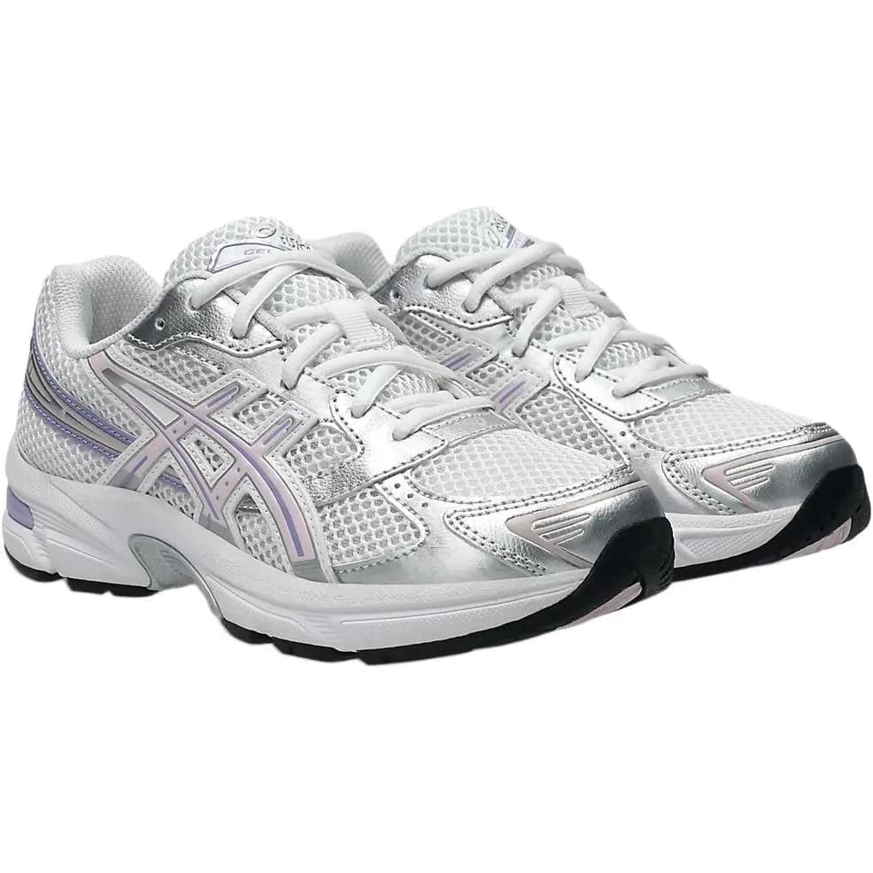 ASICS Gel 1130 Cushioning Support Low top Kids' Running Shoes White Silver Teenagers 3