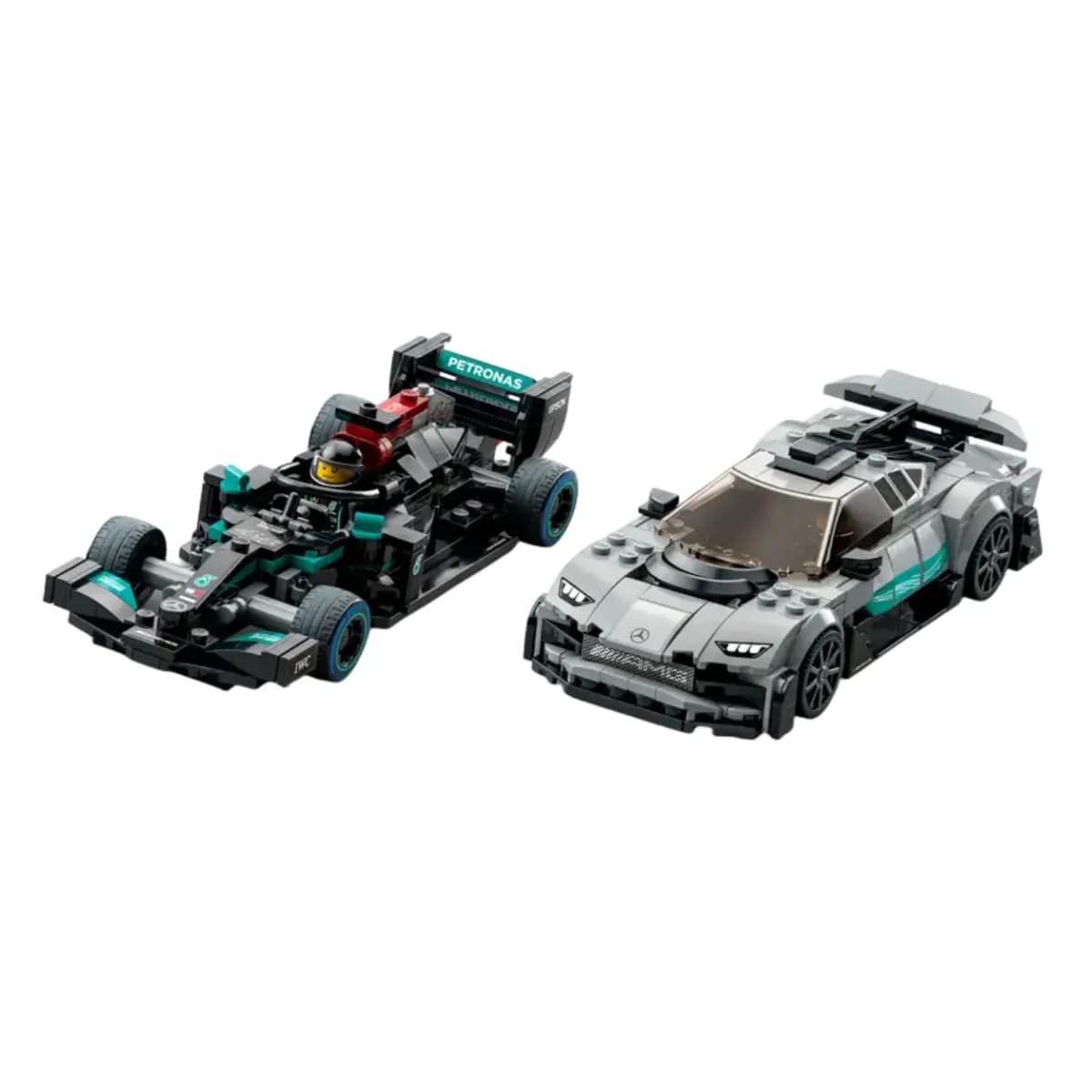 LEGO Mercedes-AMG F1 W12 E Performance & Mercedes-AMG Project One Building Blocks 76909 2