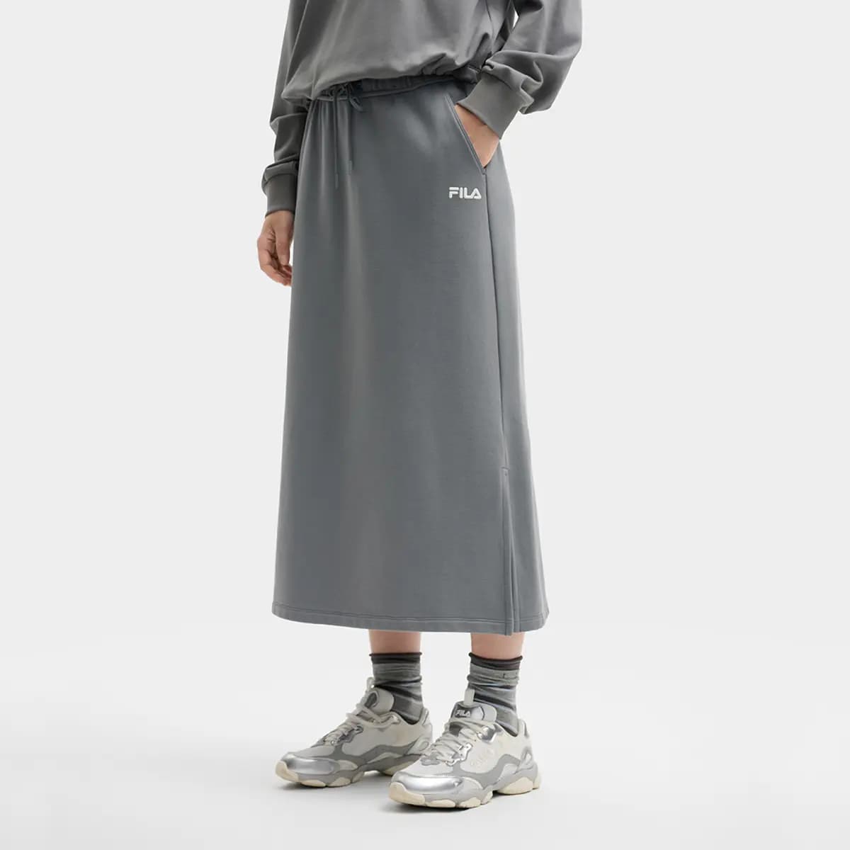 FILA FILA ORIGINALE Qadın Uzun Ətəyi 5