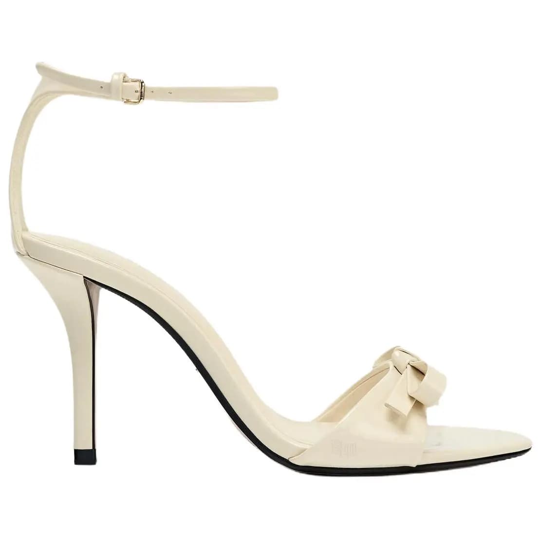 ZARA Qadın Sandalı Off-White 2