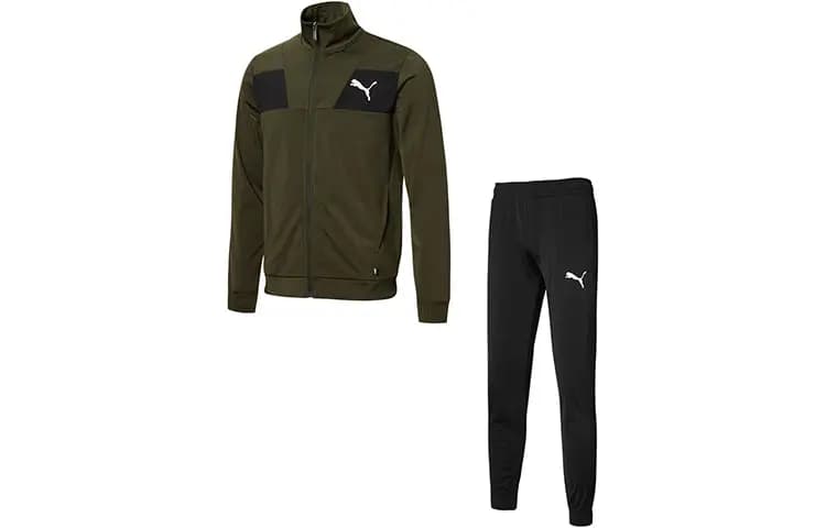 Puma İdman Dəsti Kişi Tünd Yaşıl