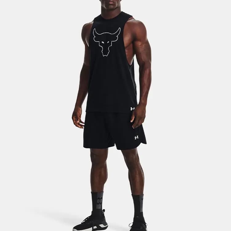 Under Armour Pjt Rock Brahma Bull Mayka Kişi Qara 6