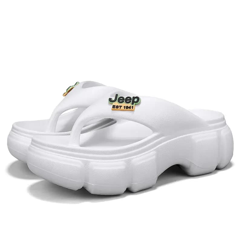 Jeep Comfort Round-Toe EVA Flip-Flops Women's 11