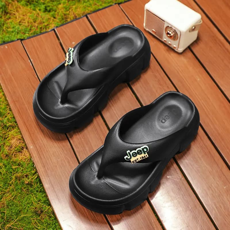 Jeep Comfort Round-Toe EVA Flip-Flops Women's 22