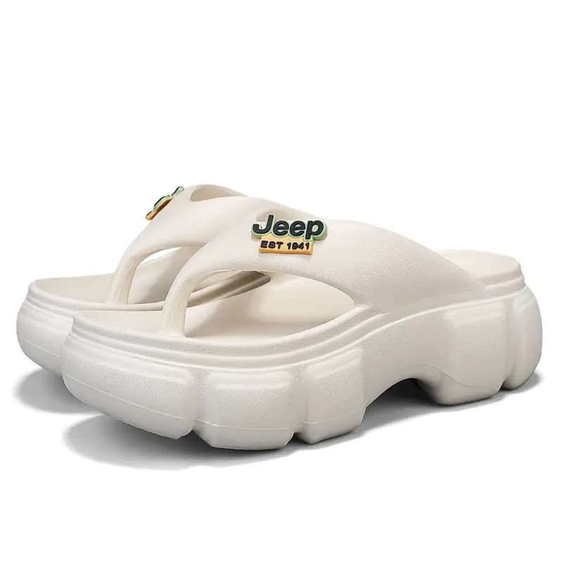 Jeep Comfort Round-Toe EVA Flip-Flops Women's 3