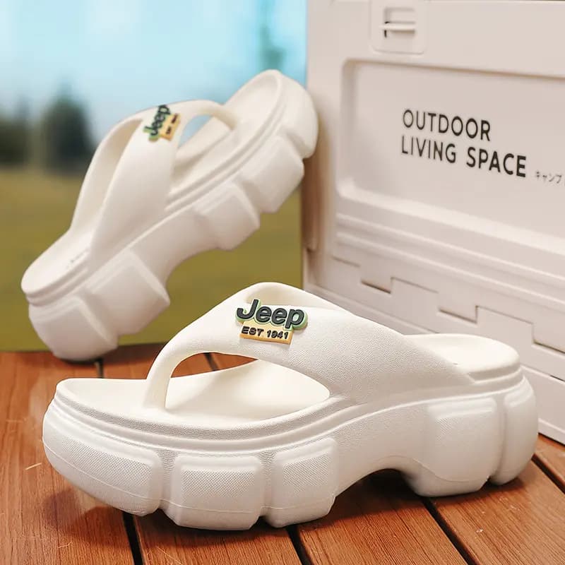 Jeep Comfort Round-Toe EVA Flip-Flops Women's 6