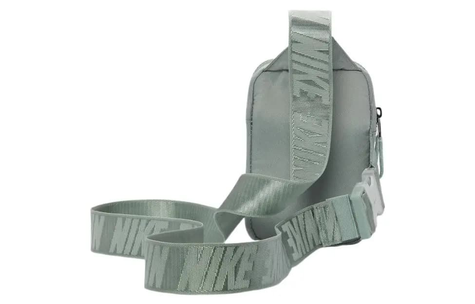 Nike Fabric Crossbody Bag, Fanny Pack, Sling Bag Unisex Smoke Gray Jade 4