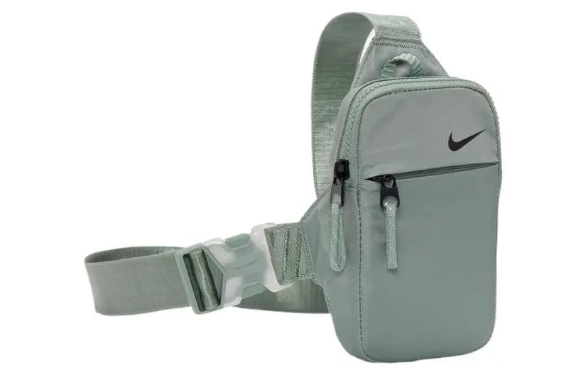 Nike Fabric Crossbody Bag, Fanny Pack, Sling Bag Unisex Smoke Gray Jade 2