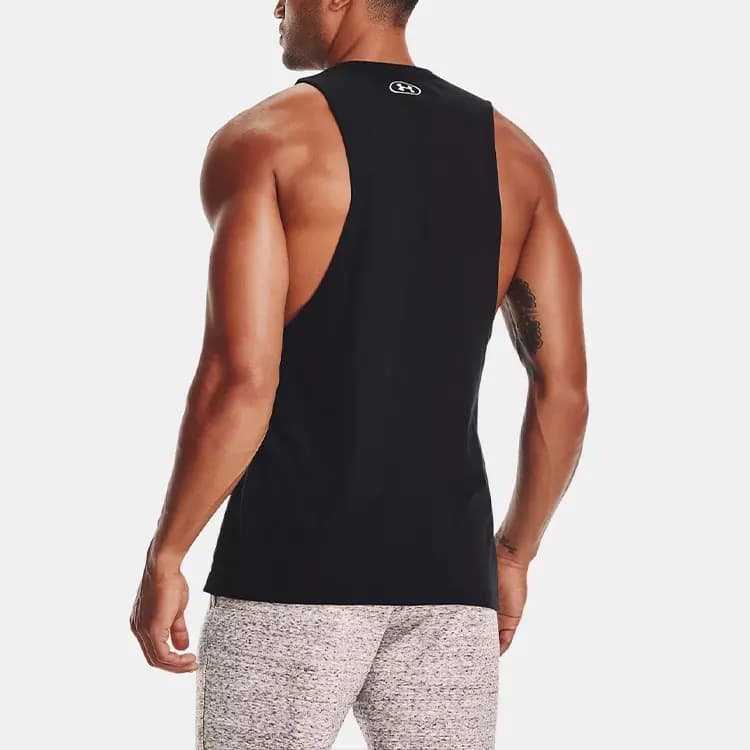 Under Armour Project Rock Mayka Kişi Qara 4