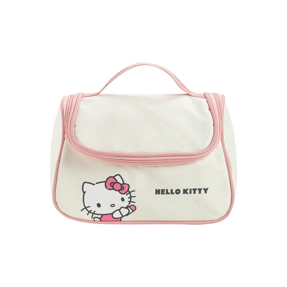 Sanrio Hello Kitty Qadın Səyahət Çantası Ağ