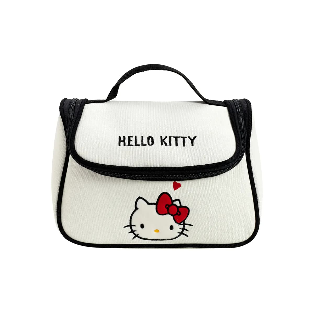 Sanrio Hello Kitty Qadın Kosmetika Çantası Ağ