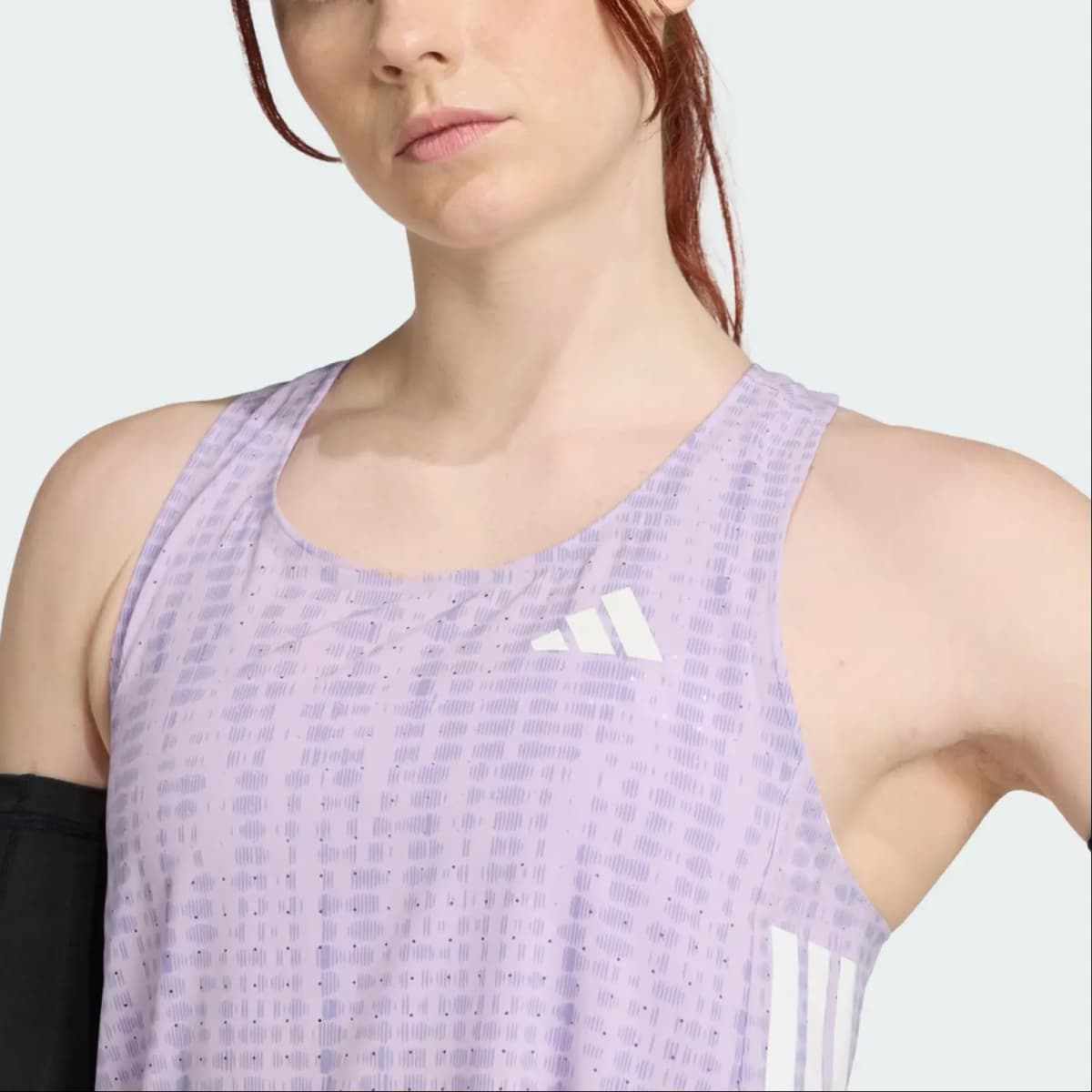 adidas Adizero Fashion Comfortable Soft Skin-Friendly Pullover All-Over Print Tank Top Women's 5