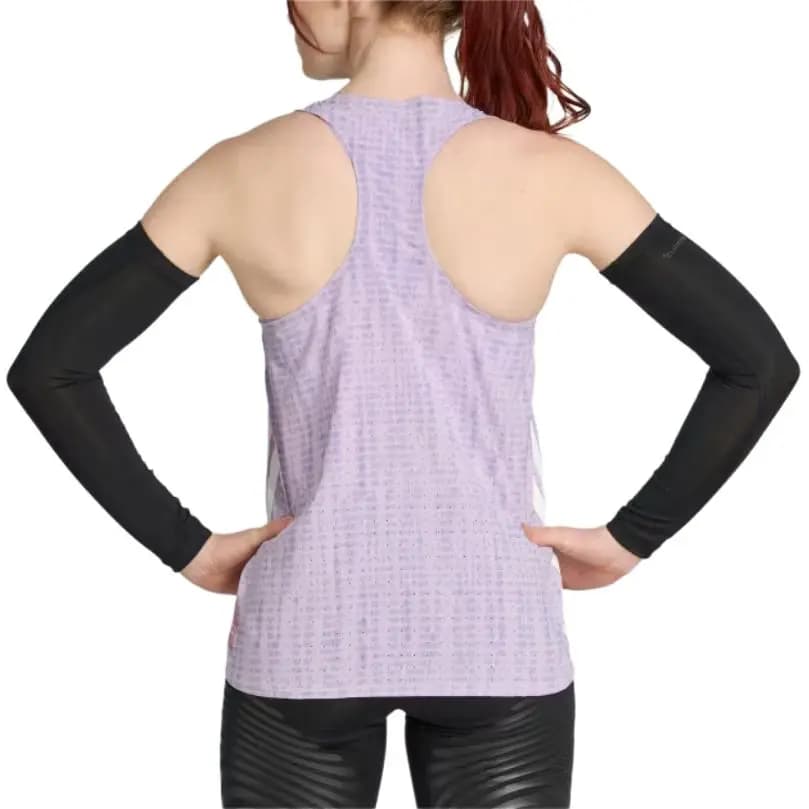adidas Adizero Fashion Comfortable Soft Skin-Friendly Pullover All-Over Print Tank Top Women's 3